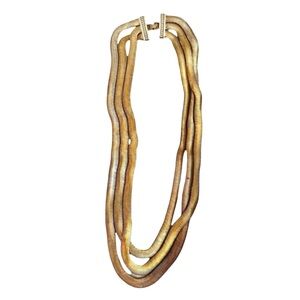 CLARE DEVE OF PARIS Elegant Gold Chain Necklace